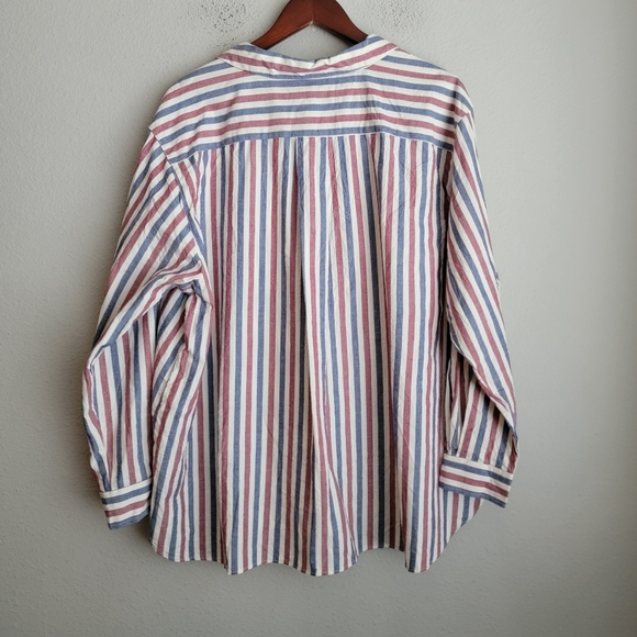 Sezane Max Shirt in Stripes size 48 - Picture 7 of 10